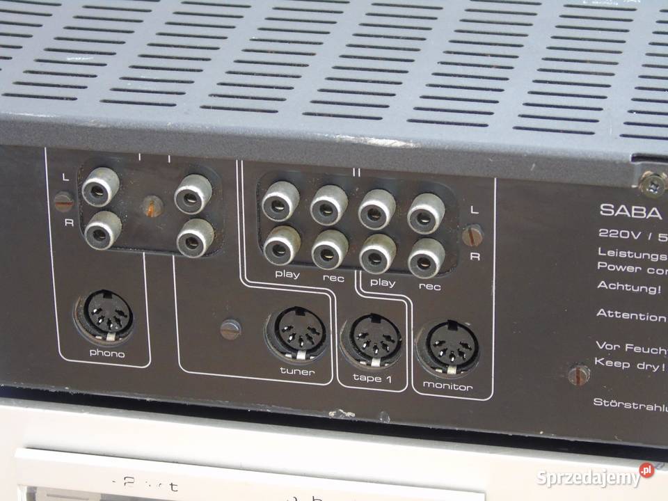 Wzmacniacz SABA MI 215 Vintage WYSYŁKA Jasło