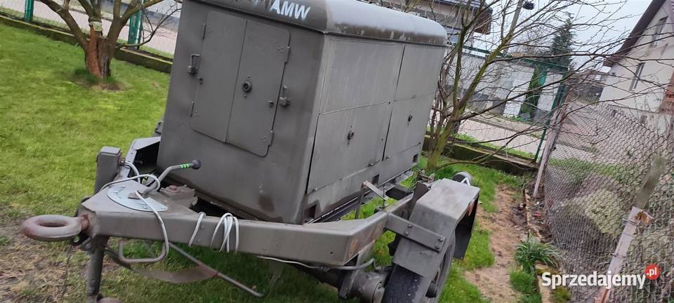 Wojskowy agregat prądotwórczy PAD8 moc 10kW Mężenin