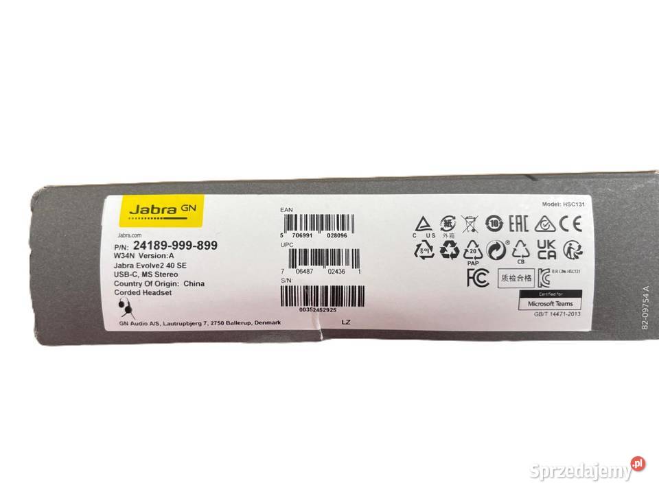 Jabra Evolve2 40 SE
