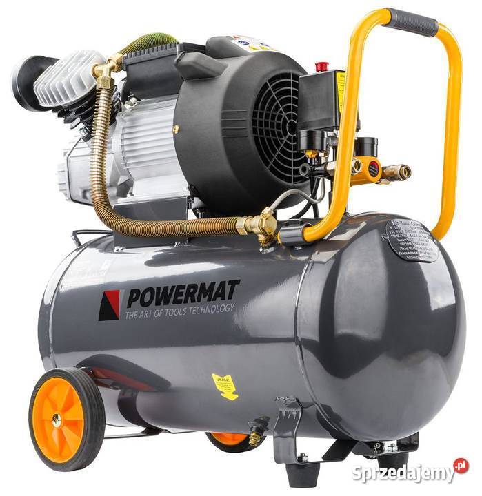 Kompresor olejowy Powermat PMKO50TV2 Narzędzia warsztatowe Siedlce