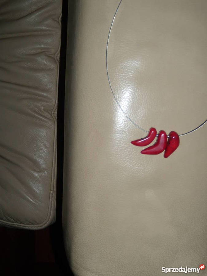 Naszyjnik koral czerwony Warszawa sprzedam