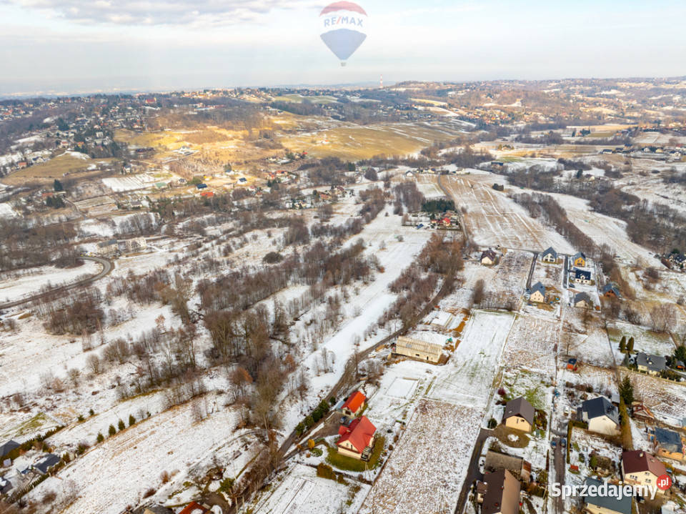 Budowlana działka w Podstolicach 1432m2 PUM małopolskie Podstolice