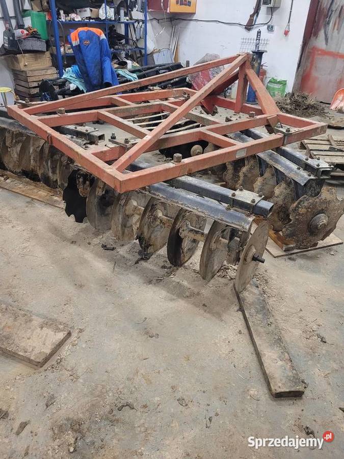 Talerzówka akpil brona talerzowa agregat nieuszkodzony Agregaty Ziółków