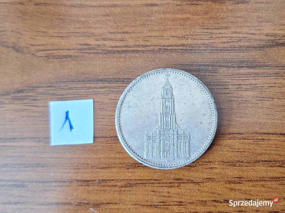 5 marek Niemcy 1934 A kościół garnizonowy w
