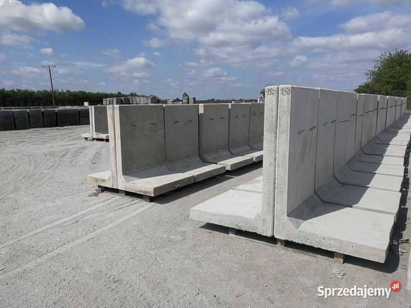 Mur oporowy L ściana oporowa mury oporowe T Mińsk Mazowiecki sprzedam