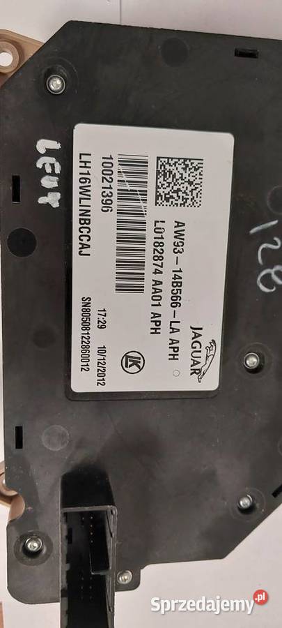 Panel regulacji fotela lewy JAGUAR XJ X351 Szczecin sprzedam