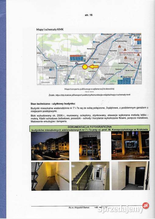 Syndyk sprzeda mieszkanie miejsce parkingowe Kraków