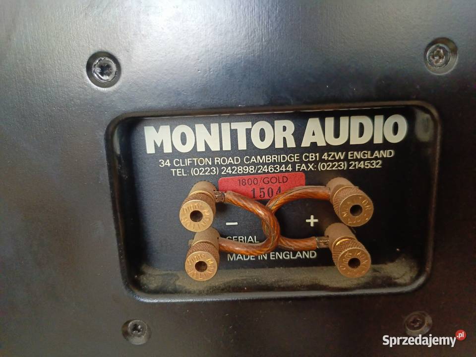 Kolumny Monitor Audio Gold ma1800 Choszczno