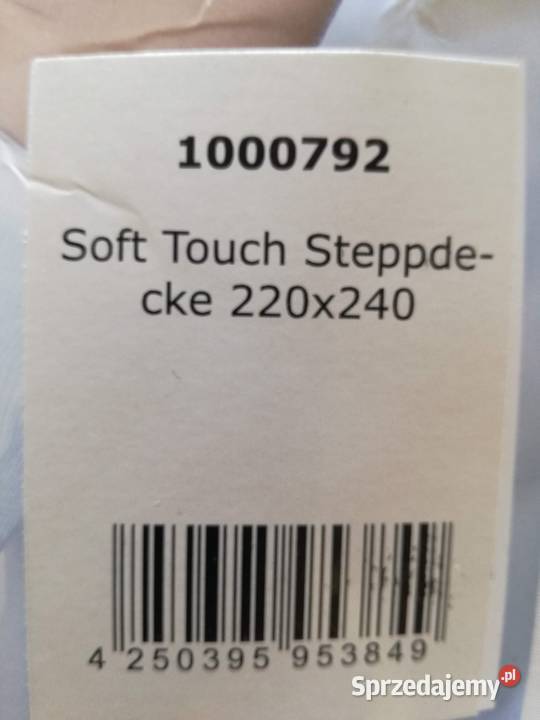 Kołdra Aqua Textil Soft Touch 220x240