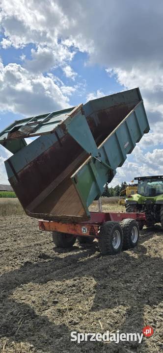 Przyczepa obiętościowa Fortschrittwywrot Farmer Bełchatów