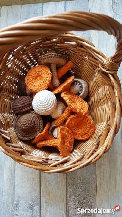 Zabawa w kuchnię grzyby ręcznie robione Warszawa