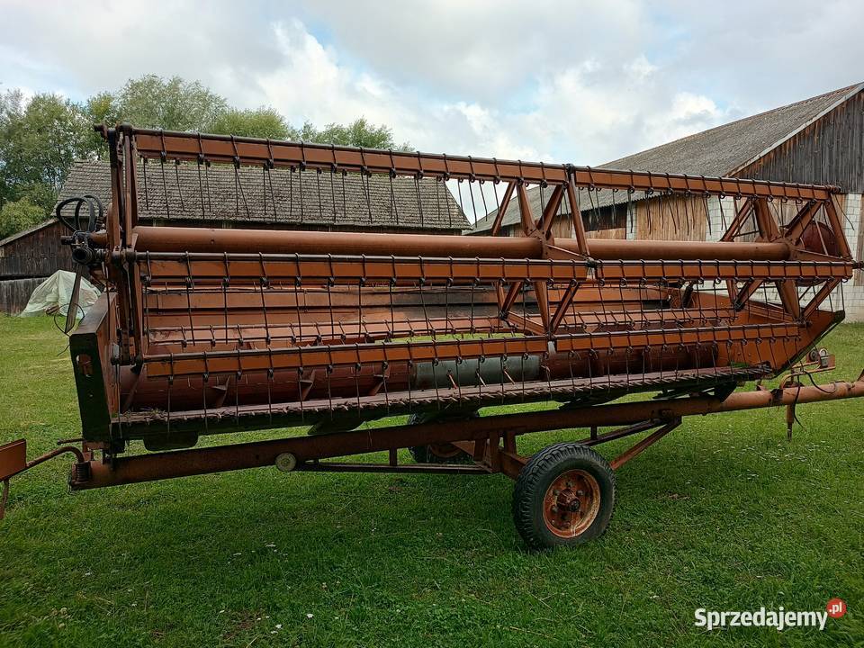 Kombajn zbożowy Bizon ZO56 heder 1988 Łubnice