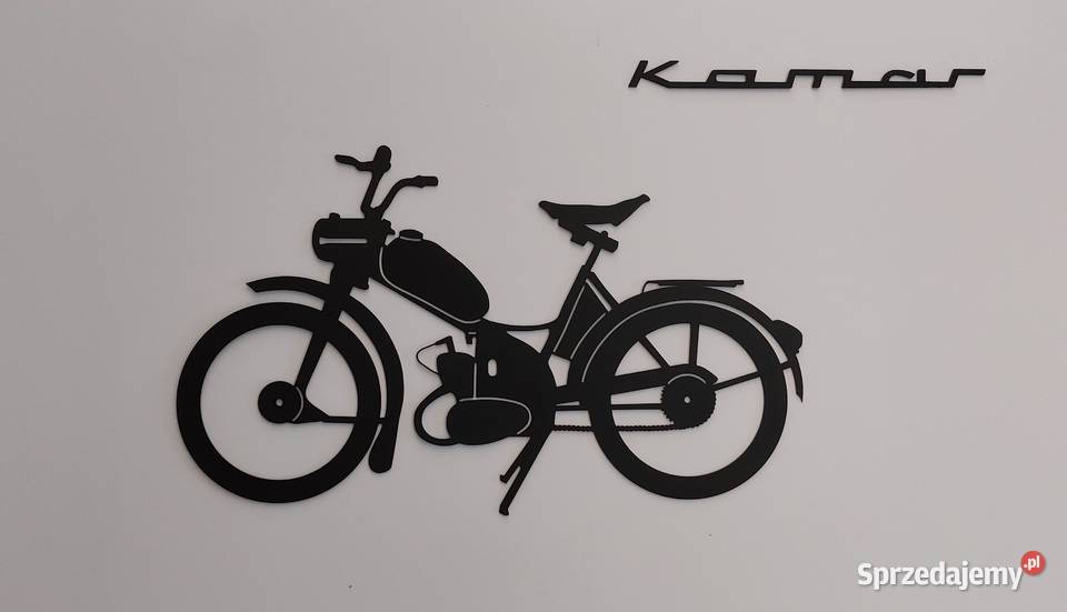 KOMAR 232 sztywniak z metalu na ścianę DUŻY Leszno