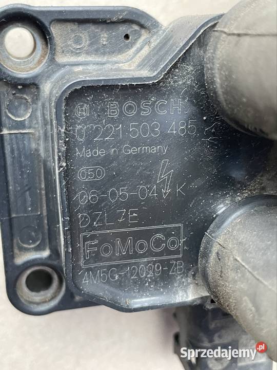 4M5G12029 cewka zapłonowa kable Ford fiesta mk6 zachodniopomorskie Szczecin