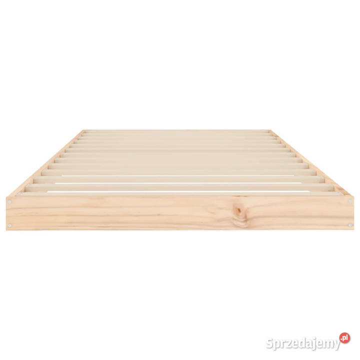 Rama łóżka lite drewno sosnowe 90 x 200 WM823459 mazowieckie Warszawa