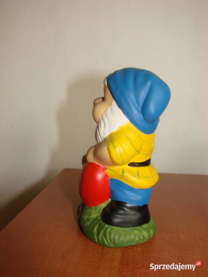 Krasnal ceramiczna figurka pomorskie Pruszcz Gdański
