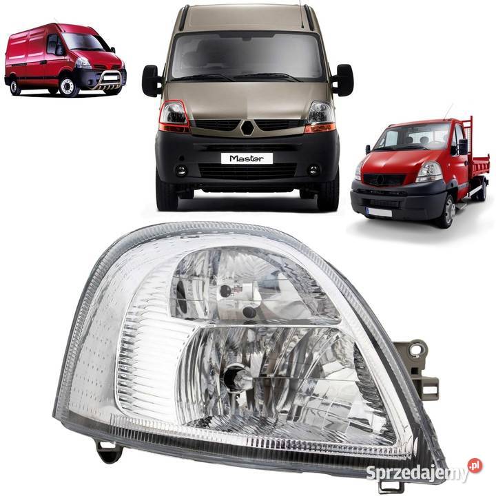 Reflektor Przód PRAWA Lampa przednia Renault Części samochodowe Rawa Mazowiecka