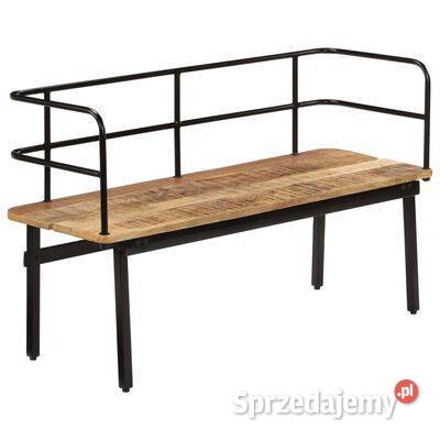 vidaXL Ławka 120x40x70 lite drewno mango247807 Ławki Warszawa