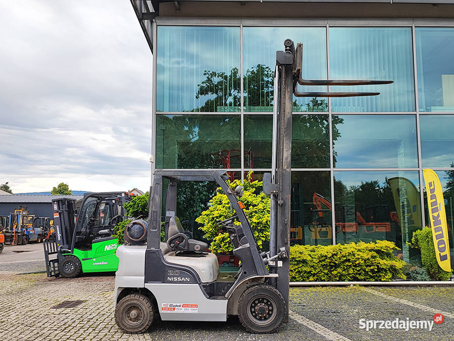 Wózek widłowy Nissan 02A20W 2 tony duplex 33 m