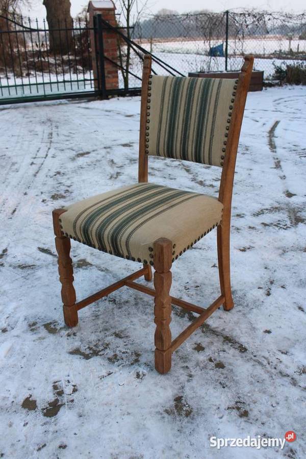 Krzesła drewniane antyk Rożnowo Nowogardzkie