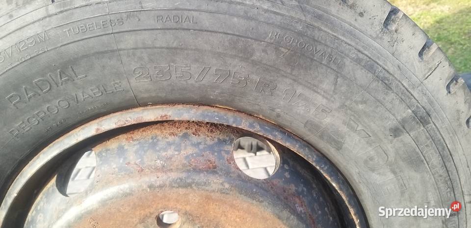 MICHELIN X 23575 R175 ciężarowe naczepa z felgą ciężarowe sprzedam