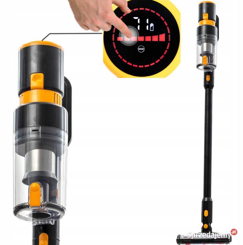 ODKURZACZ PIONOWY Bezprzewodowy 2w1 Cyklonowy