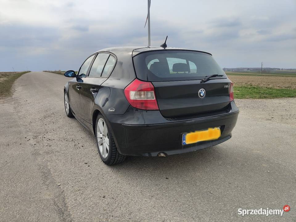 BMW Seria 1 E87 118D 20D 2006 Zamiana Rok produkcji 2006 Seria 1 Bogoria