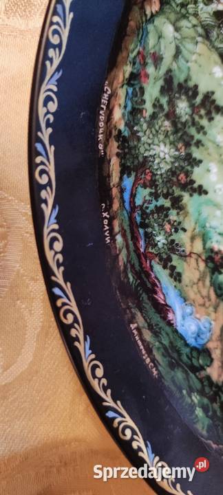 Unikatowy talerz kolekcjonerski Legendy Rosji Wrocław