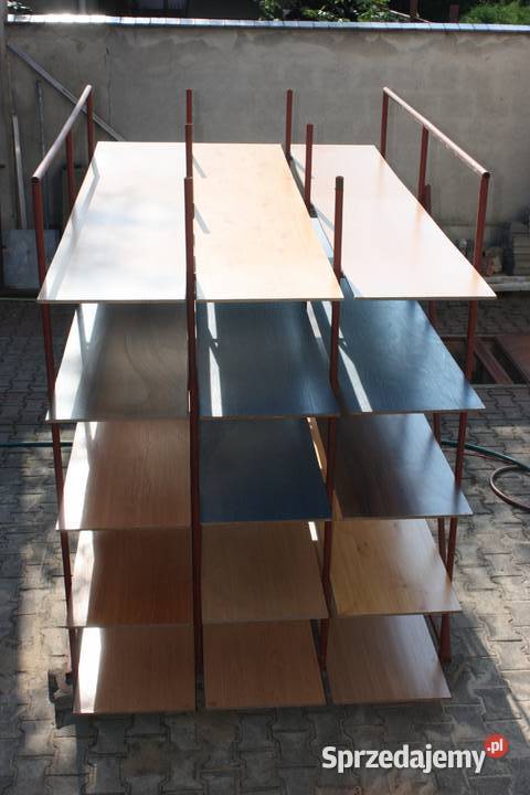 Sprzedam używany spawany regał magazynowy wielkopolskie