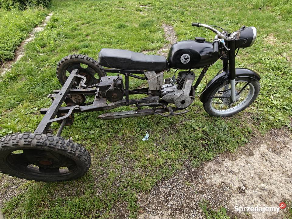 Śliczna WSK 125 Trajka skrzynia redukcja Skołyszyn