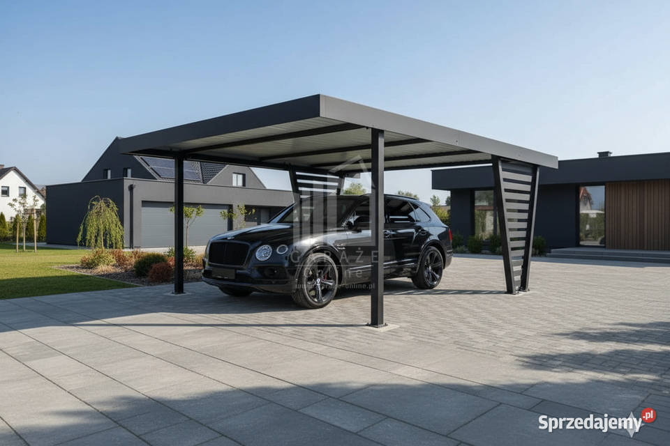 Carport V PREMIUM 45x55m Wypełnienie panelami