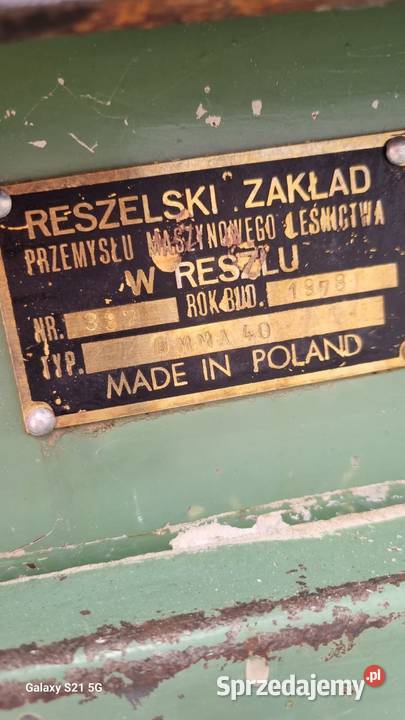 Piła formatowa REMA DMMA 40 Produkcja Karsin