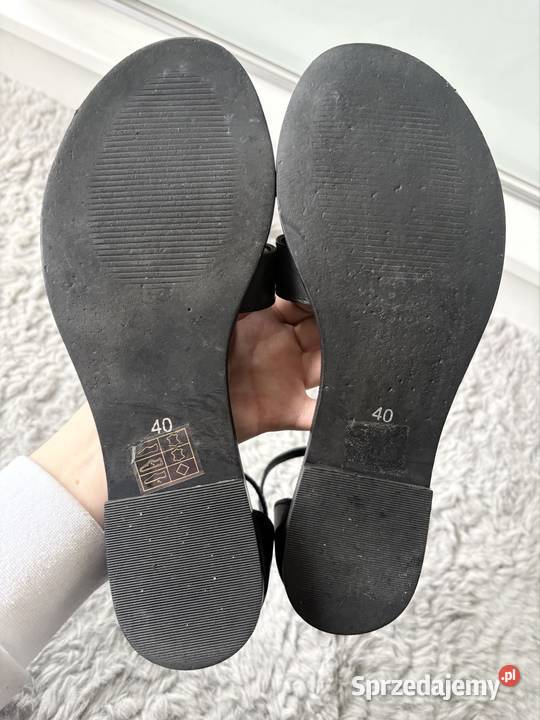buty damskie venezia rozmiar 40 sandały czarny
