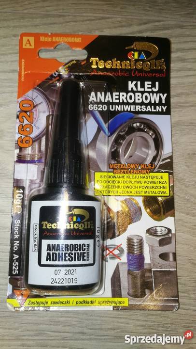 Klej anaerobowy 6620 A525 Technicqll połączenia Akcesoria Balice