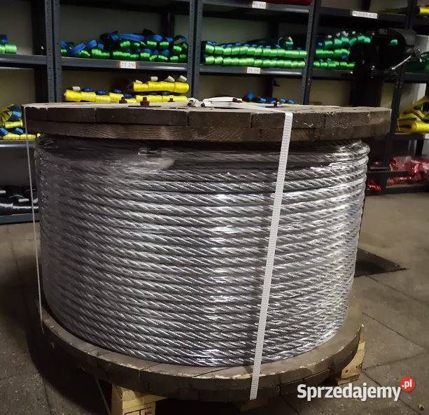 Lina stalowa Liny stalowe Linki stalowe ocynk Produkcja Zabrze sprzedam