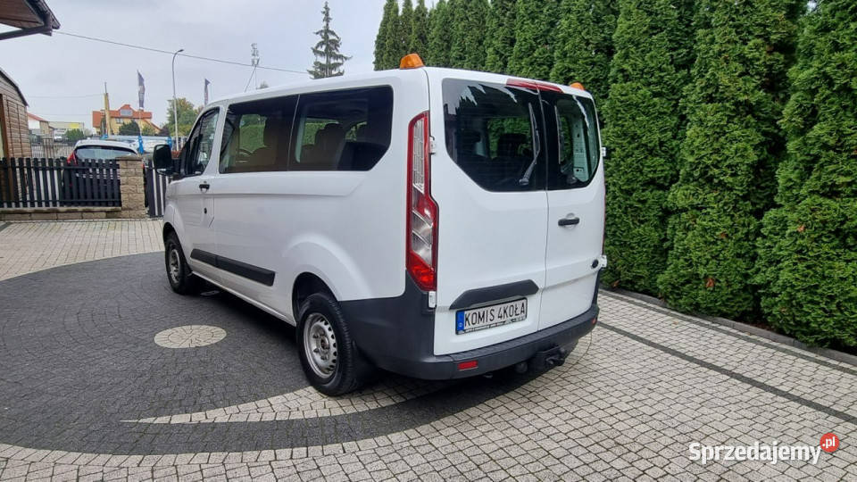 Ford Transit Custom 9 Osób Klima Super Stan biały mazowieckie sprzedam