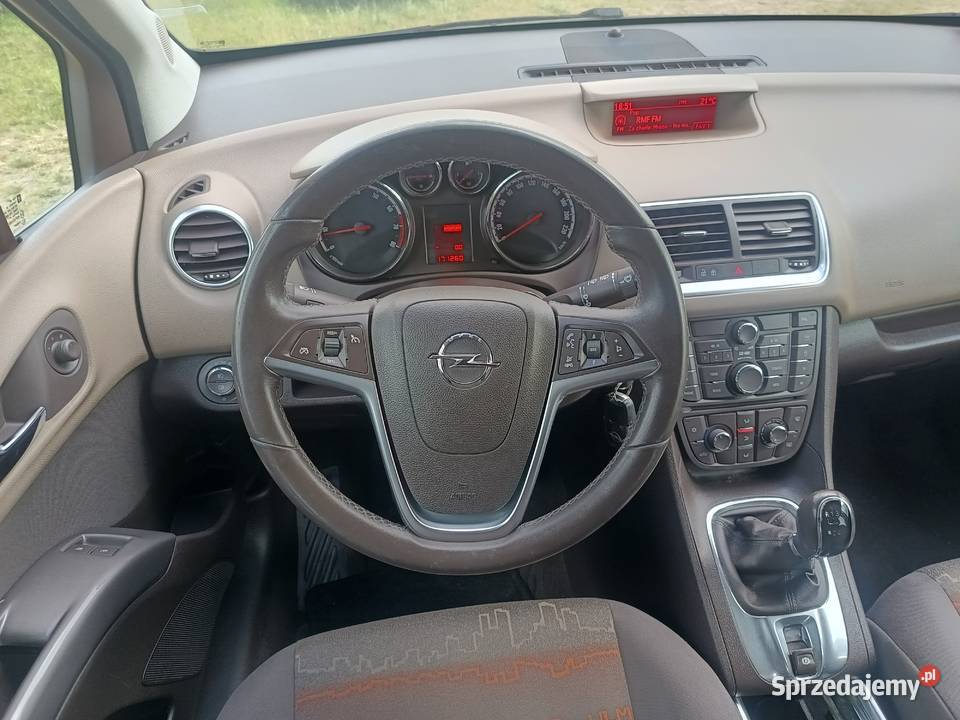 Opel Meriva 14 benzynowy ZERO KOROZJI isofix Podkonice Miejskie
