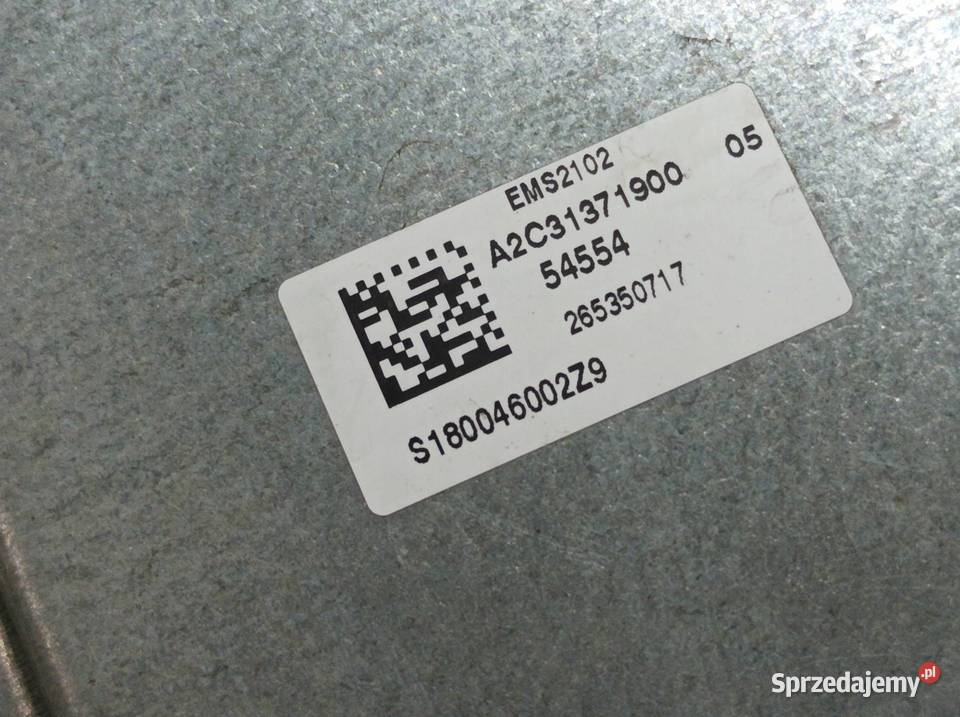 STEROWNIK SILNIKA F1B112A650XB S180047063 Ford świętokrzyskie