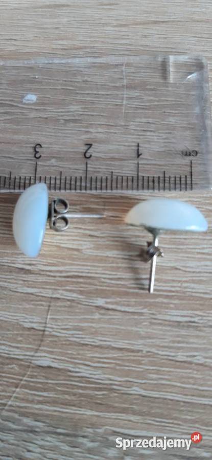 Kolczyki białe Wrocław