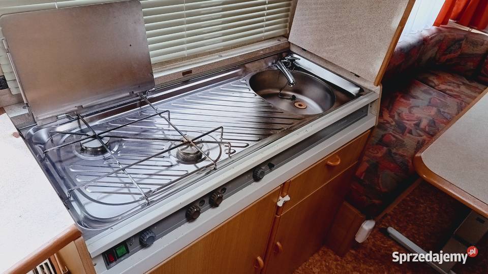 przyczepa kempingowa campingowa kemping OKAZJA Kempingowe Międzybrodzie Bialskie