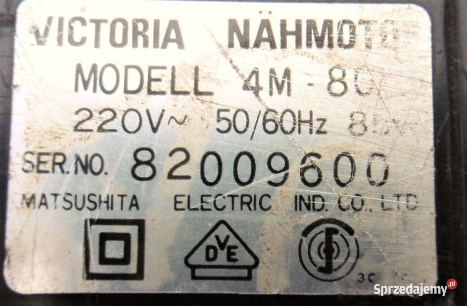 victoria silnik maszyny do szycia model 4m 85 Namysłów