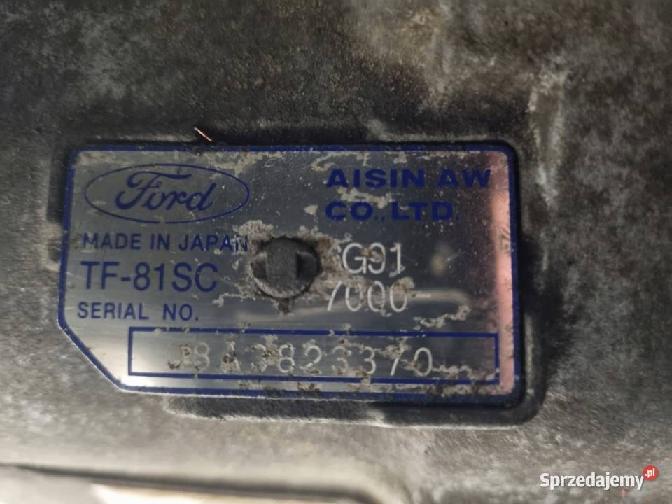 AUTOMATYCZNA SKRZYNIA BIEGÓW Ford Mondeo IV MK4 lubelskie Chełm