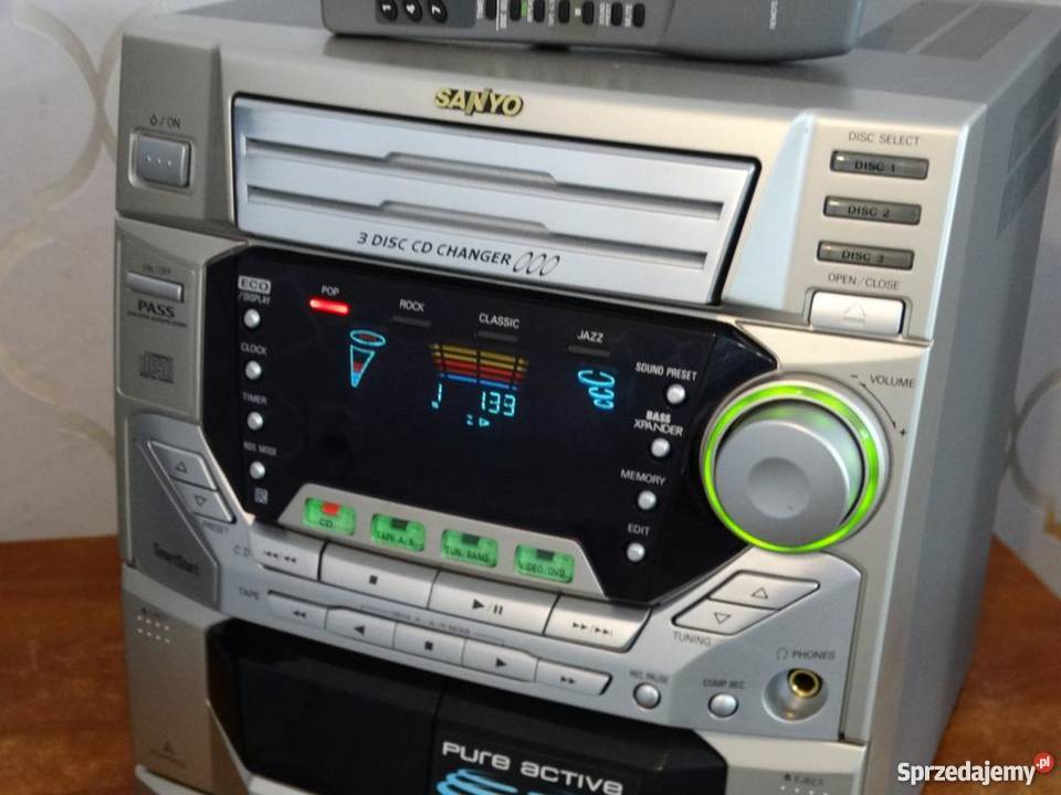 Wieża Sanyo pil mocna i sprawna WYSYŁKA