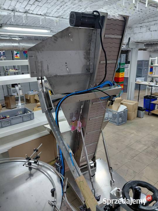 Podajnik nakrętek stal nierdzewna Produkcja Gliwice