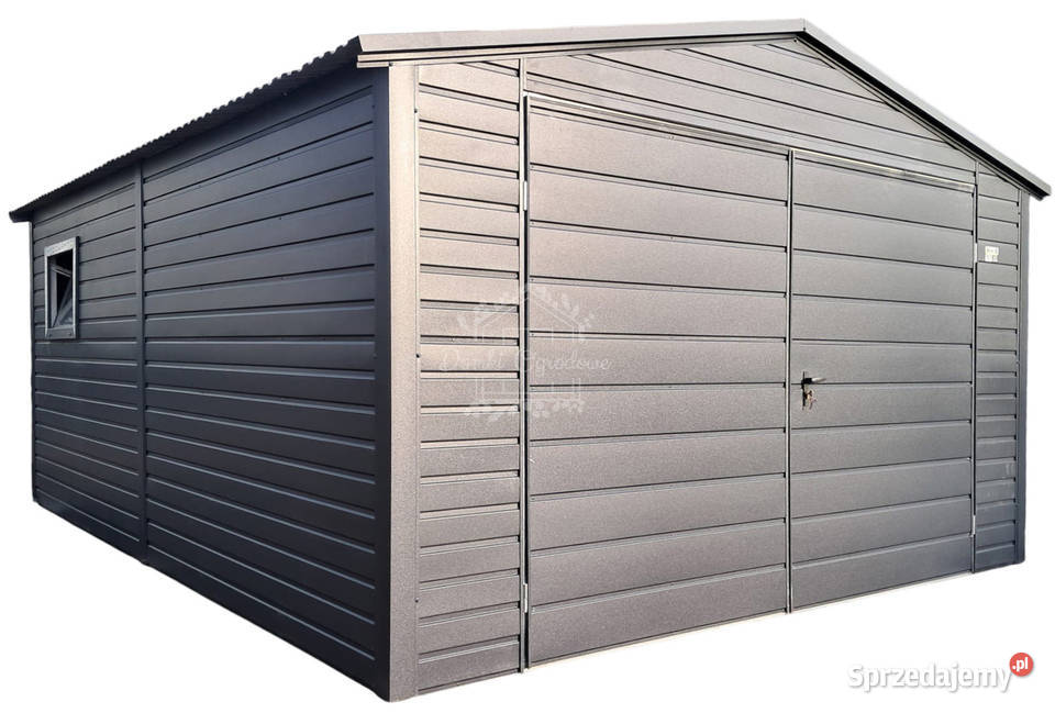 Schowek domek ogrodowy 4x6m Brama dwuskrzydłowa Niepołomice