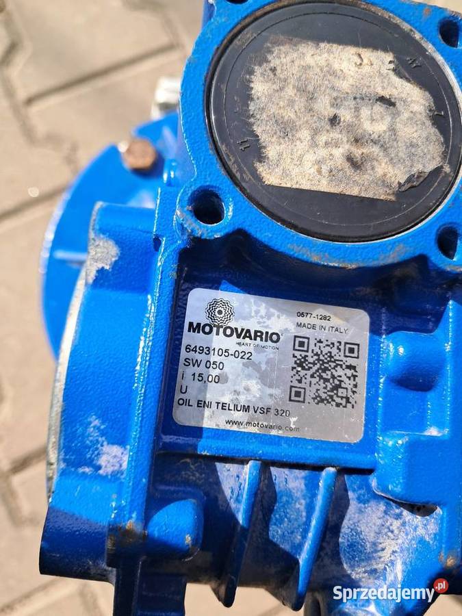 Okazja motoreduktor 055kw 93obr naped maszynki Dobrodzień sprzedam