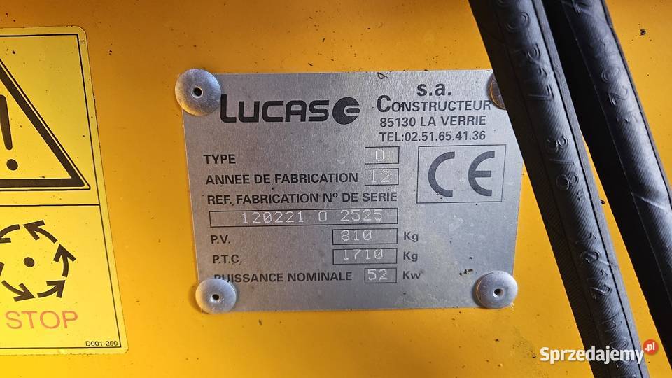 Scielarka Lucas Silogrif 2001 2012r