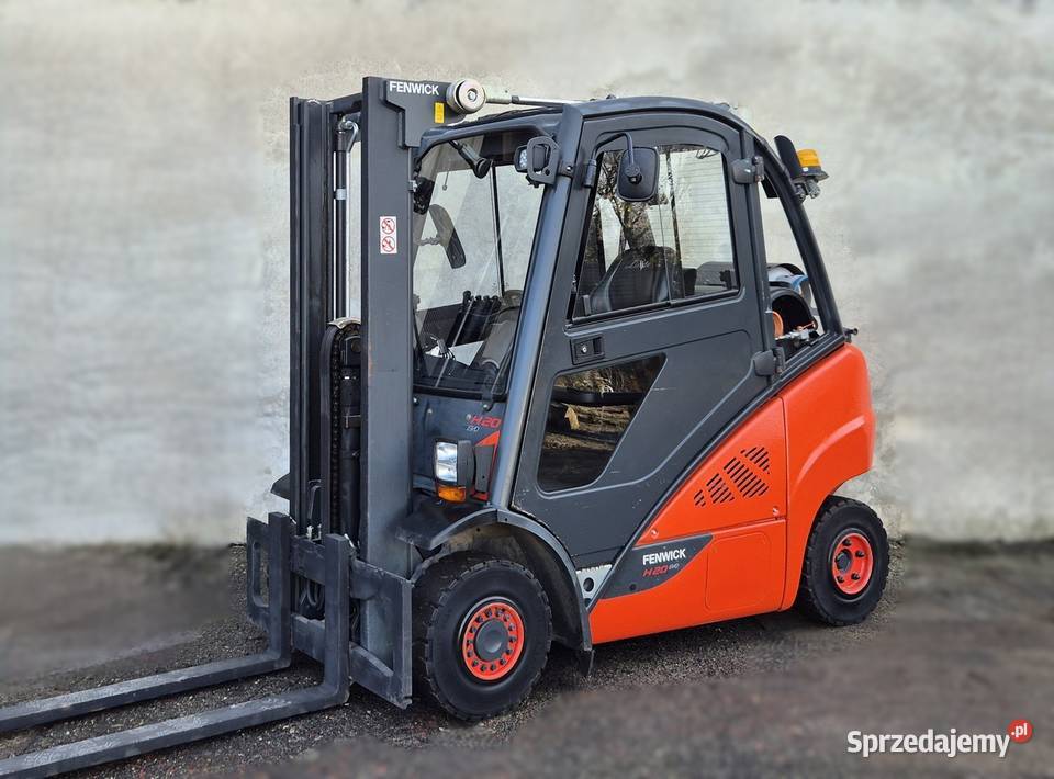 Linde H20600 KABINA wolny skok 4 sekcje LEASING gaz