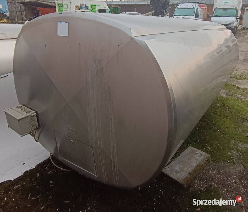 Używany zbiornik do mleka wody oleju 3000L