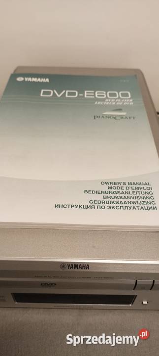 Yamaha pianocraft DVD E600 Wieże i miniwieże Sędziszów